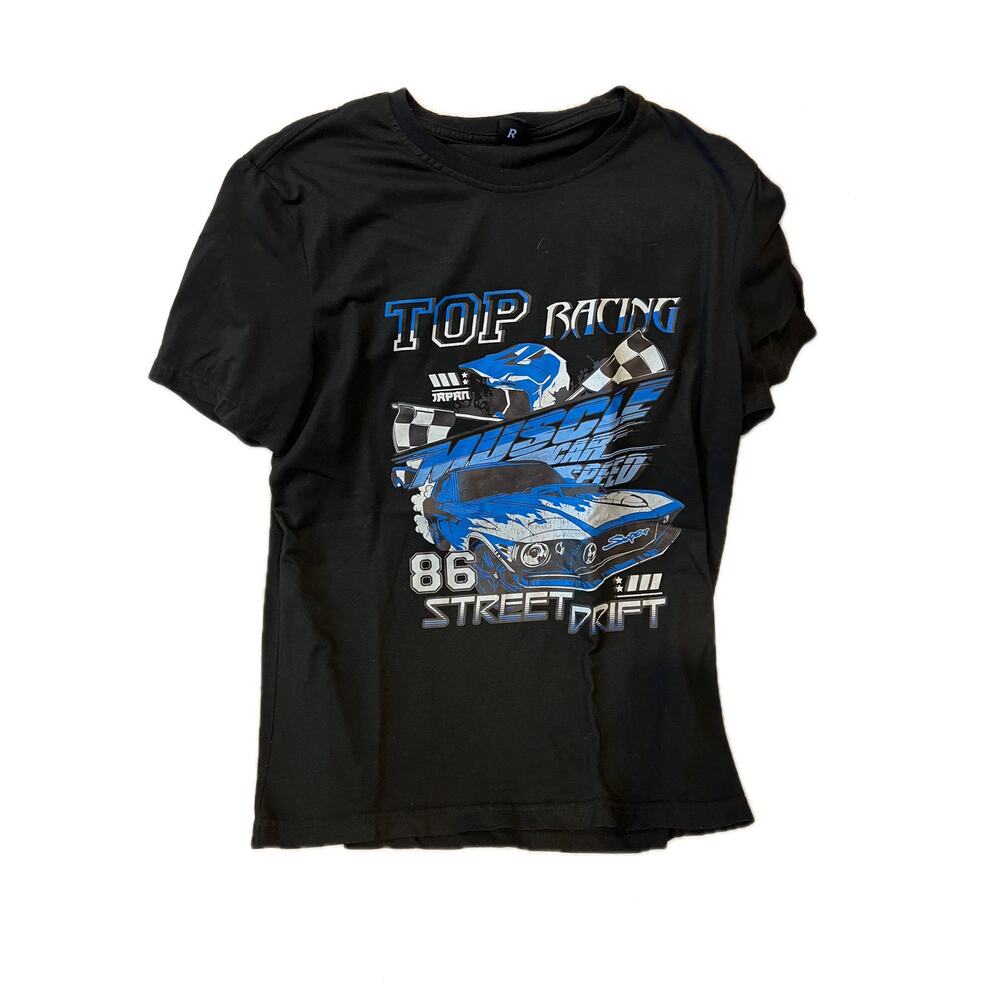Japan Top Racing 86 Street Drift Romwe T-Shirt Mens S